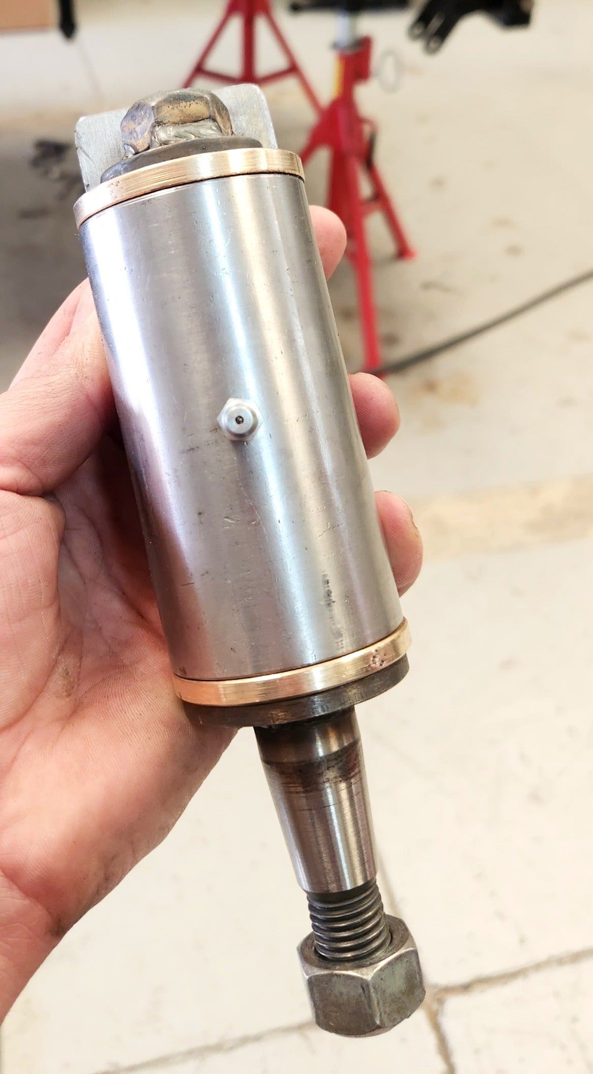 2 Bolt Idler Arm Bracket image 0