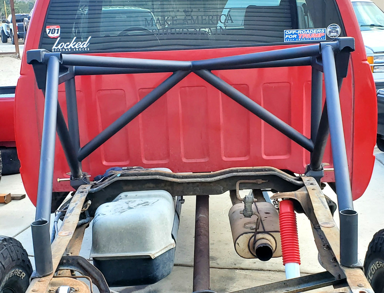 Bed Cage ALL weld together 88-98 OBS Chevy image 2